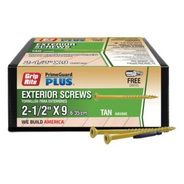 Grip-Rite #9 x 2-1/2" T25 Star Deck Screw 1 lb