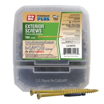 Grip-Rite #10 x 3-1/2" T25 Star Deck Screw 5 lb