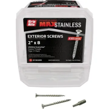 Grip-Rite #8 T20 Star 2 in Deck Screw 5 lb
