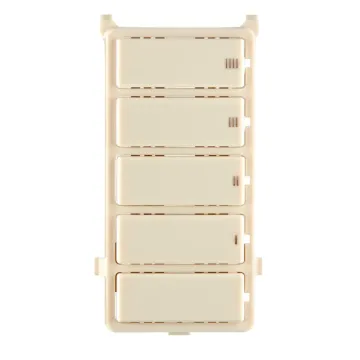 Leviton Decora Countdown Timer Switch Faceplate - Light Almond