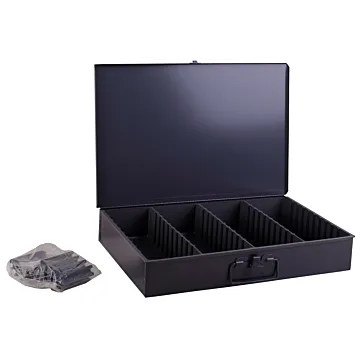 Durham Mfg 18-5/16 in 12-7/16 in 3-1/16 in Compartment Box
