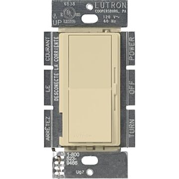 Lutron Fan Control 3S 3W Decora Ivory