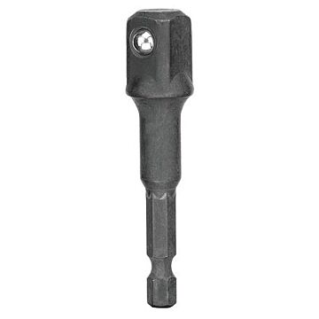 Dewalt Stanley Black& Decker 1/4 in Male Square Hex Shank Socket Adapter