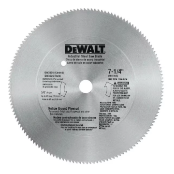 DEWALT 140T Circular Saw Blade - 7-1/4 in.