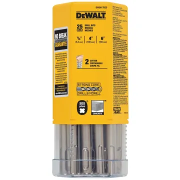 DEWALT Rock Carbide™ SDS+ Hammer Bit (25pk) 1/4 in.