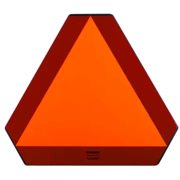 Safety Vehicle Emblem Inc Plastic Retro Slow Moving Vehicle Sign