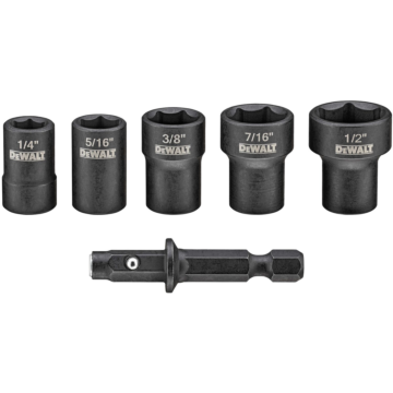 Dewalt Detachable Nut Driver Set (5pc)