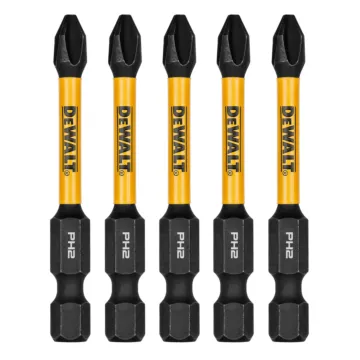DEWALT ELITE SERIES™ 2-1/4 in. Bits For PH2 (5pk)