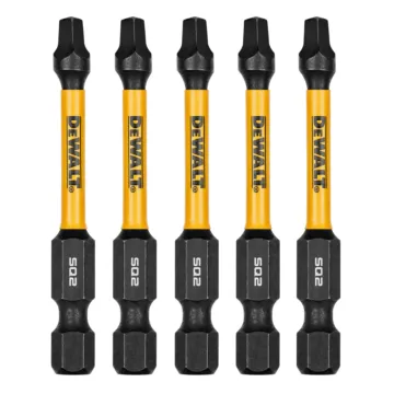 DEWALT ELITE SERIES® 2-1/4 in. Bits For SQ2 (5pk)