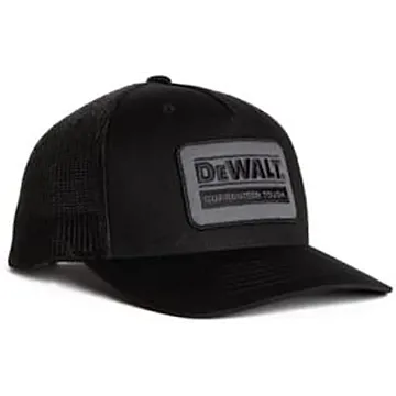 DEWALT Dewalt Trucker Hat Black w/Black