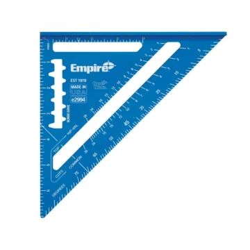 Empire True Blue Laser-Etched Rafter Square - 7 in.