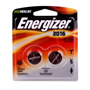 Energizer 2016 3V Lithium Coin Battery (2 Pack)