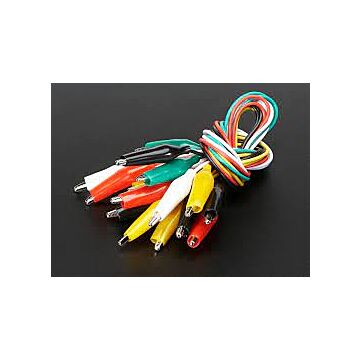 Enkay 26 AWG Insulated 19-1/2 in 10-Piece Test Lead kit
