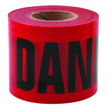 Empire 200 ft. Red Barricade Tape - Danger/Peligro