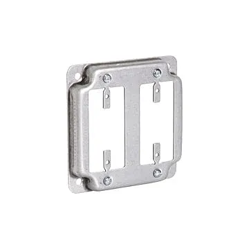 Southwire GFI 2-Outlet Square Device Cover - 4 in. x 4 in.