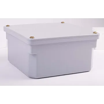 CANTEX Rigid PVC 8 in 8 in Molded Junction Box