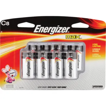 Energizer Max C Alkaline Battery (8-Pack)