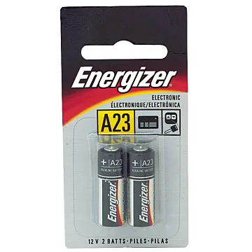 Energizer A23 Alkaline Batteries (2 Pack)