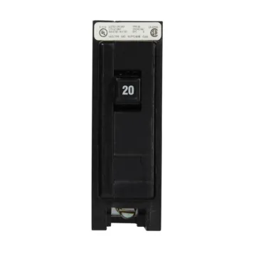 Eaton Type BAB Single Pole Thermal Magnetic Circuit Breaker - 20 A