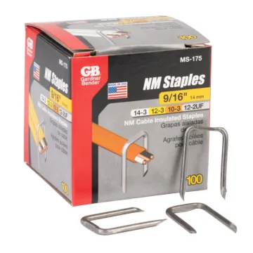 Gardner Bender Improved Metal Staples 100 pk