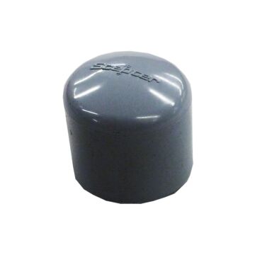 1.41 in 1/2 in PVC End Cap