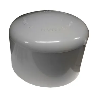 3.05 in 3 in PVC End Cap