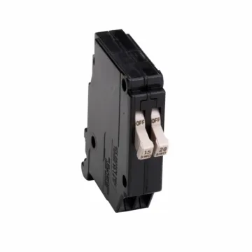 Eaton CH thermal magnetic circuit breaker,Type CHT twin breaker,15-20 A,10 kAIC,Single-pole,120/240V,CHT,#14-8 AWG Cu/Al,CHT,Type CH Loadcenters,50-60 Hz,Switching duty rated, HCAR rated