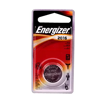 Energizer 2016 Batteries (1 Pack), 3V Lithium Coin Batteries
