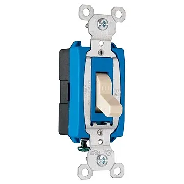 Pass & Seymour Commerical Specification Grade Switch, Ivory