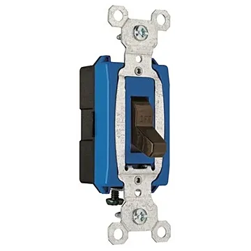 Pass & Seymour Commerical Specification Grade Switch, Brown