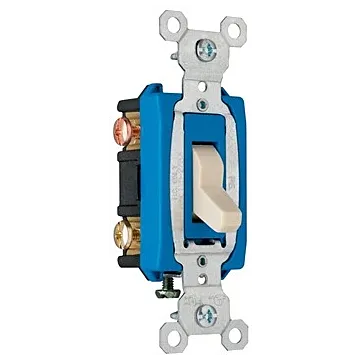 Pass & Seymour 15A 120/277VAC S WIRE COMM 3W SW I