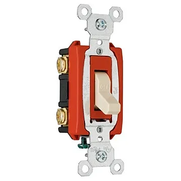 Pass & Seymour 20A 120/277VAC B+S WIRE COMM DP SW I