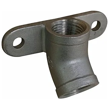 SMB 304 Stainless Steel 1-Piece 45 deg Elbow and Plate
