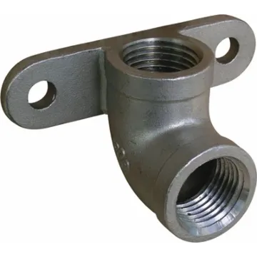 SMB 304 Stainless Steel 1-Piece 90 deg Elbow and Plate