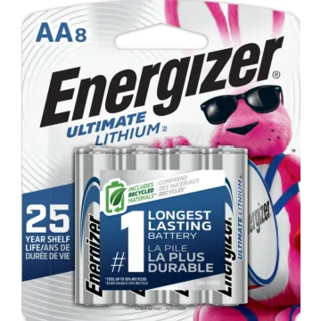 Energizer Ultimate Lithium AA Batteries (8 Pack)