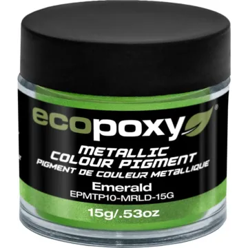 EcoPoxy 15 g Powder Emerald Metallic Color Pigment