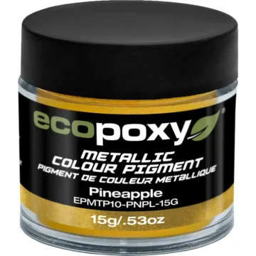 EcoPoxy 15 g Powder Pineapple Metallic Color Pigment