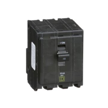 Square D QO 15 Amp 3-Pole 240V Plug-in Circuit Breaker