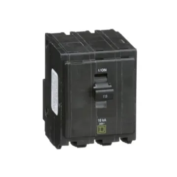 Square D QO 15 Amp 3-Pole 240V Plug-in Circuit Breaker