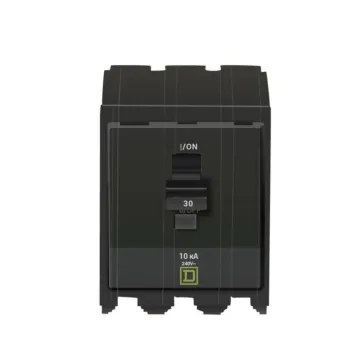 Square D QO 30 Amp 3-Pole 240V Plug-in Circuit Breaker