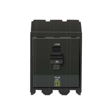 Square D QO 40 Amp 3-Pole 240V Plug-in Circuit Breaker
