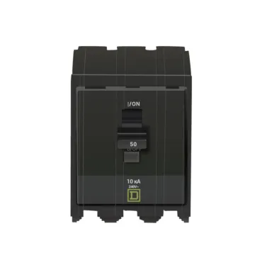 Square D QO 50 Amp 3-Pole 240V Plug-in Circuit Breaker