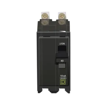 Square D QO 40 Amp 2-Pole 240V Bolt-On Circuit Breaker
