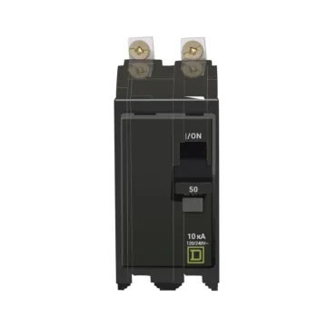 Square D QO 50 Amp 2-Pole 240V Bolt-On Circuit Breaker