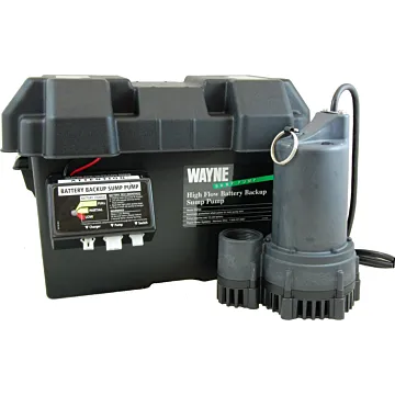 Wayne WAYNE ESP25 12 Volt Basement Back Up System