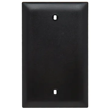 Pass & Seymour TradeMaster® 1-Gang Nylon Wall Plate (Black)