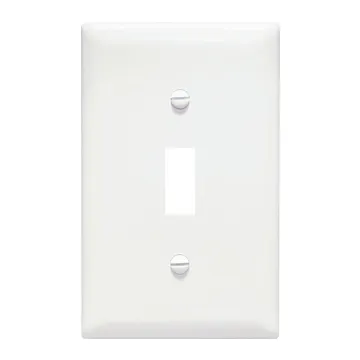 Pass & Seymour TradeMaster® 1-Gang Nylon Wall Plate (White)