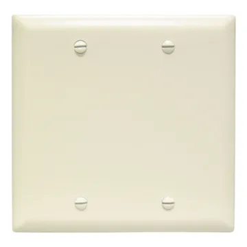 Pass & Seymour TradeMaster® 2-Gang Nylon Wall Plate (Light Almond)