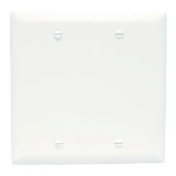 Pass & Seymour TradeMaster® 2-Gang Nylon Wall Plate (White)