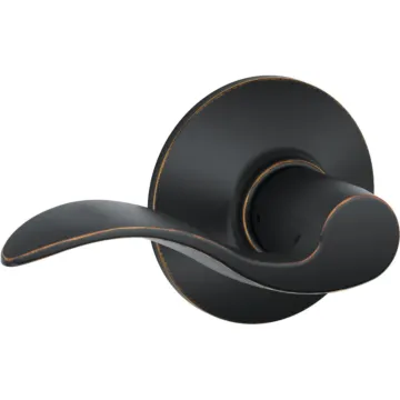 Schlage Accent Aged Bronze Passage Door Lever
